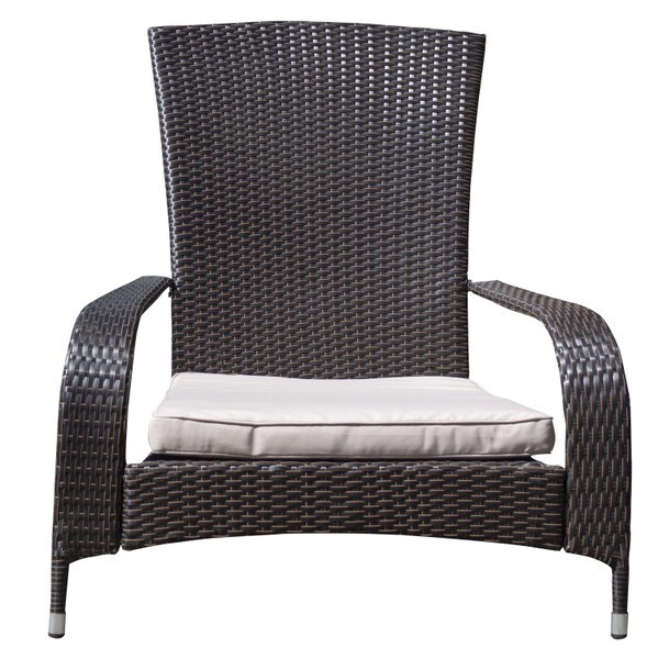 Caramel Brown Muskoka Wicker Chair